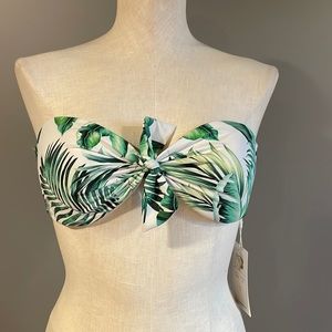 NWT TiniBikini Tropical Bikini Top. XL